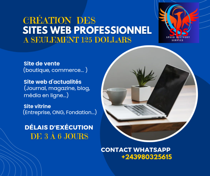 Cration des sites web professionnel 